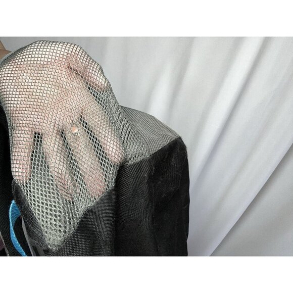 HIGH SIERRA BACKPACK, AQUA/GREY, MULTI-POCKET, 20" X 15", Good COND. - Picture 8 of 16